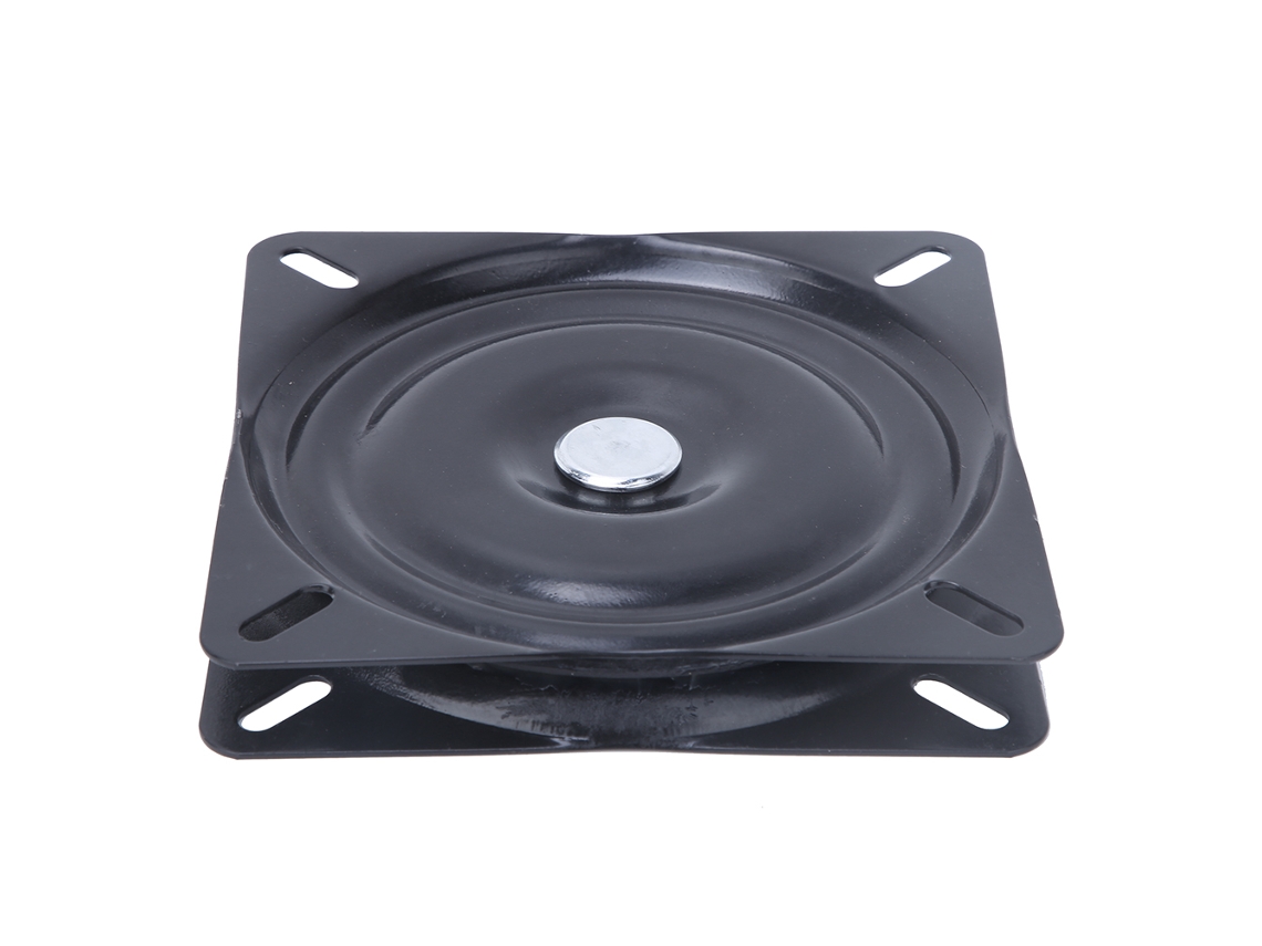 Giratório de Ferro Preto 150x150x2mm para Escritório