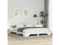 Vidaxl Estrutura Da Cama Branco 160 X 220 Cm