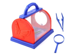 Primerox gaiola para Observar Insetos Kids Natural Explore Caixa de Coleta Portátil com Lupa e Pinças
