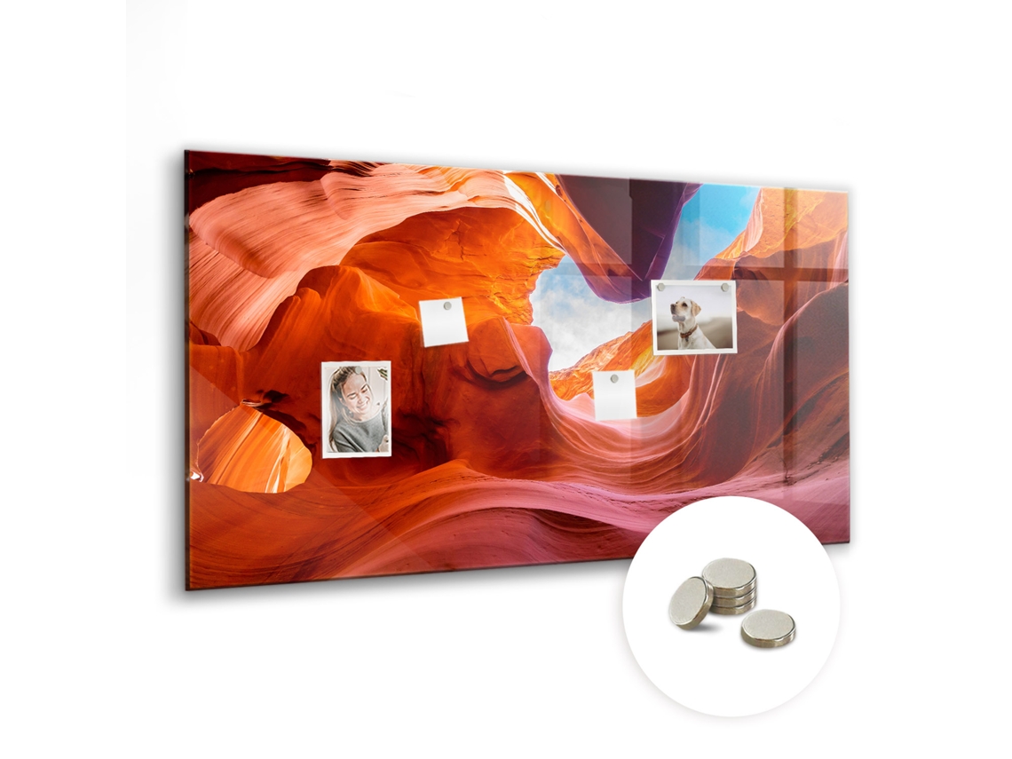 Quadro Magnético De Parede Cânion Para O Quarto Das Crianças Espelharte (120x60 Cm)