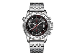 Relógio Masculino Multifuncional De Quartzo Ochstin 7261 Com Pulseira De Aço.