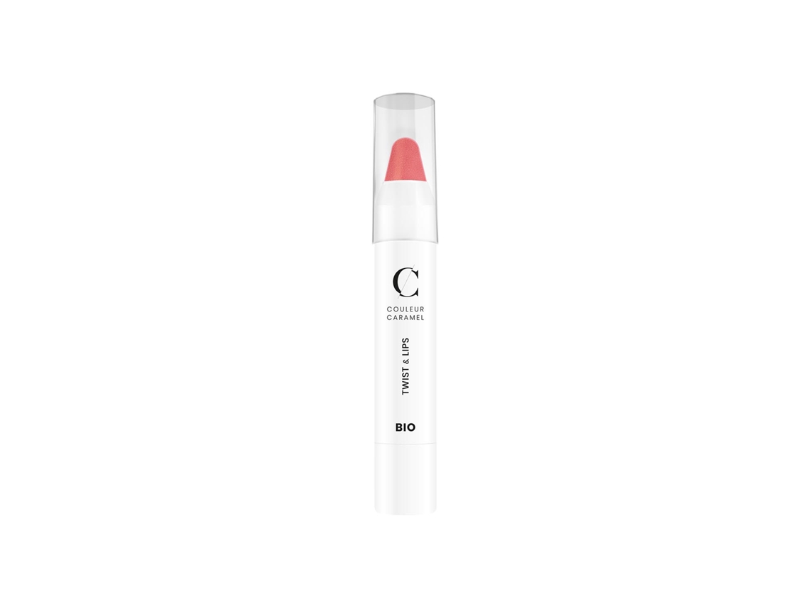Caramel Twist&Lips Batom 408 Rosa Perolado 1Un COULEUR