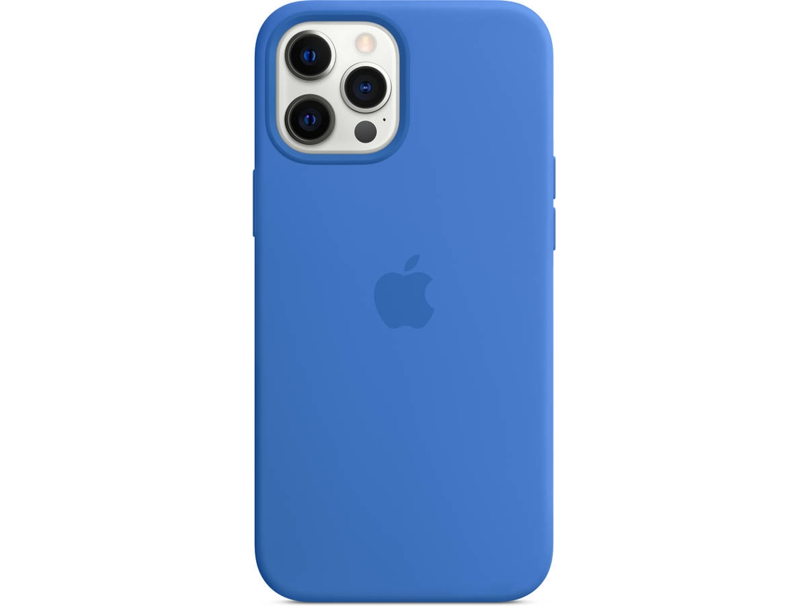 Capa MagSafe iPhone 12 Pro Max APPLE Silicone Azul Capri