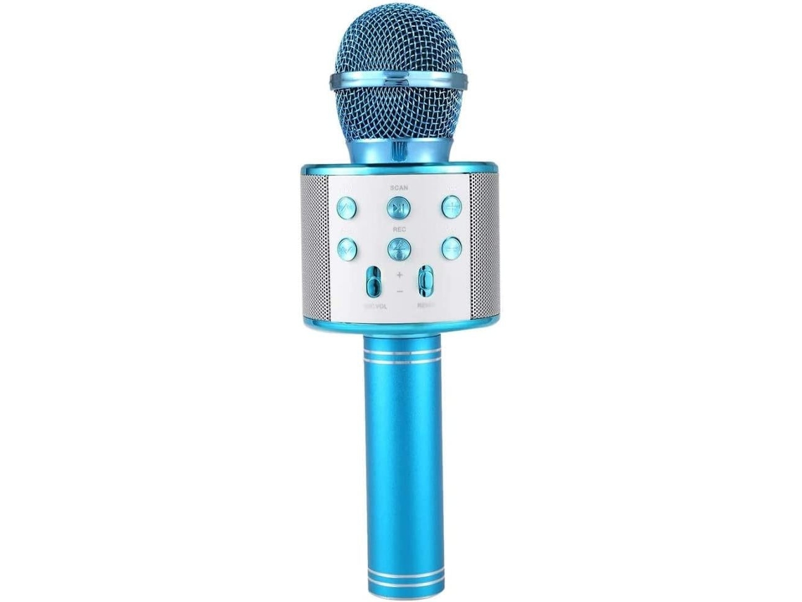 Microfono Inalámbrico Karaoke Bluetooth 858 / Altavoz, Modo Eco,nuevo,novo