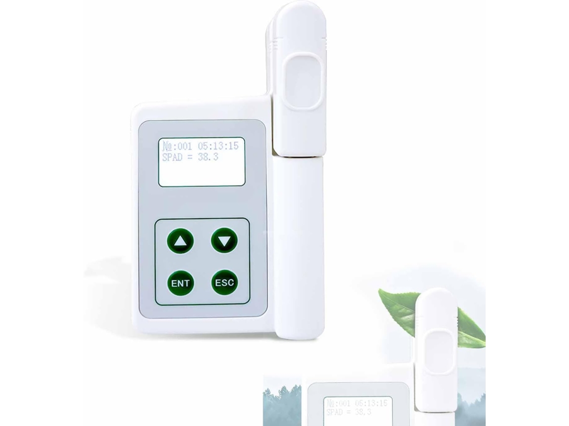 Medidor De Clorofila, Testador Nutrientes Precisão Para Plantas, Com Visor Lcd E Exportação Dados Via Usb
