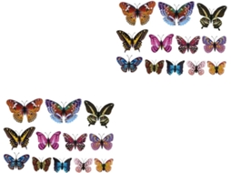 Homoyoyo 48 Peças Lumineux Patch Stickers Muraux Décorations Lumineux Adesivo Autocollants Simulação Adesivos Muraux Adesivo De Parede