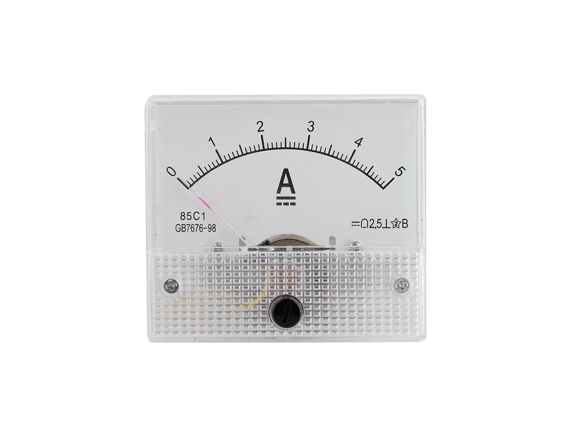 Medidor Analógico Dc LAXISCREED 0 5a 2,5% Precisão