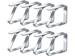 Clipes Para Toalha De Mesa, Pacote Com 8 Unidades, Suporte Para Toalha De Mesa Em Aço Inoxidável Slowmoose (pacote Com 8)