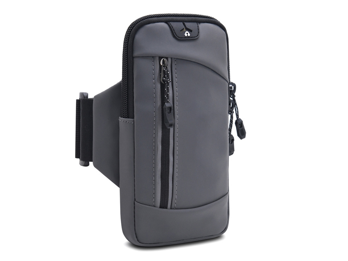 Bolsa De Braço Para Celular Para Atividades Esportivas Ao Ar Livre, Oferecendo Praticidade E Mãos Livres Durante Exercícios Ou Corridas.
