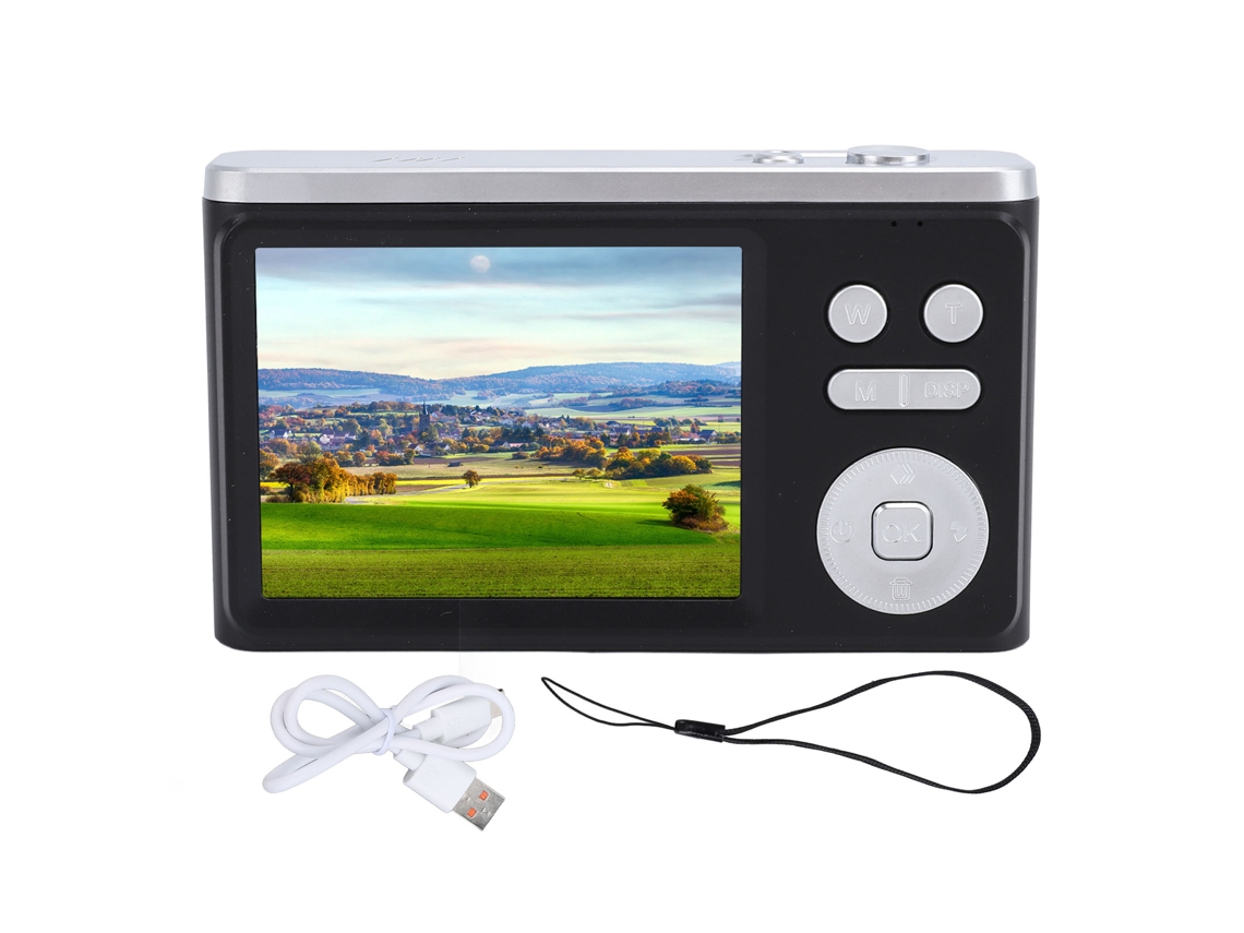Digital Camera 12mp Hd 2.8 Inch Tft Screen Auto Focus Dv Camera With Multi Filters Frames For Vlogging Travelling Black LAXISCREED