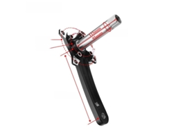 Lurelia Coroa De Bicicleta Para Mtb/btt Alumínio 6061 Alumínio 7075 170 Mm 52d 104 Bcd 176/146 Mm 175 Mm