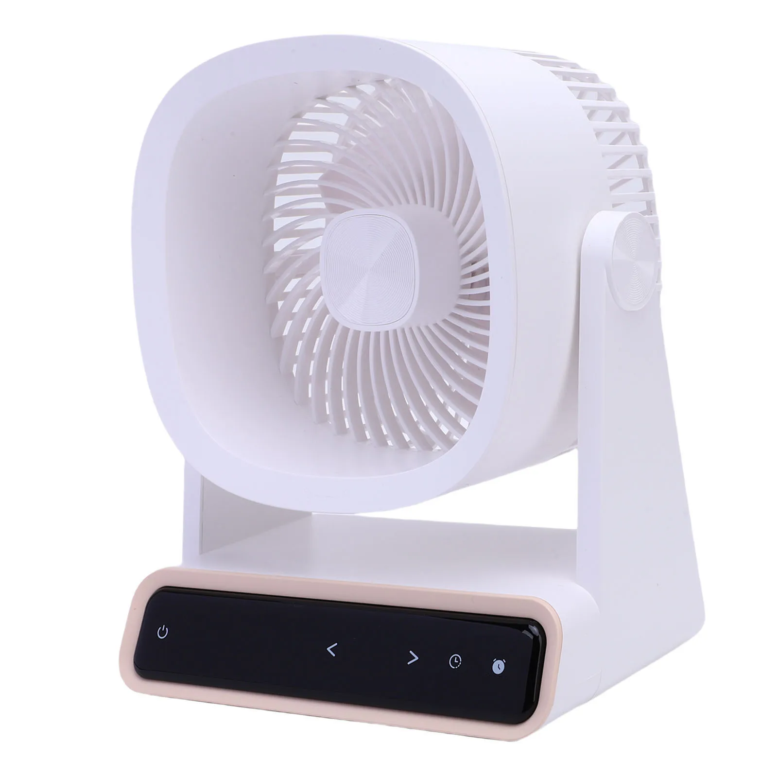 Ventilador Silencioso com Controle por Toque para Mesa/parede, Adequado para Quartos e Cozinhas. MDUG (branco)
