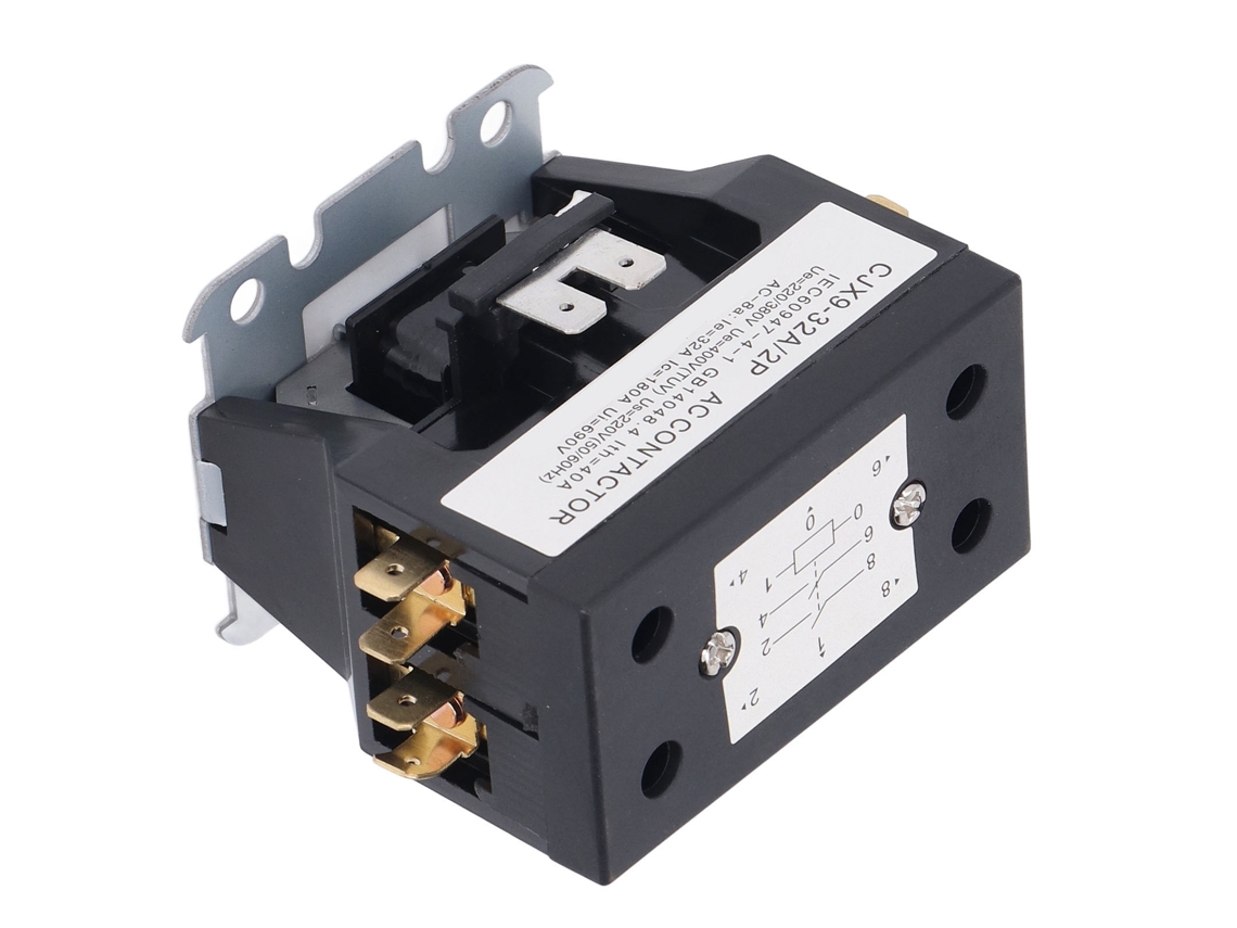 Laxiscreed Contactor Ac De 2 Pólos Para Condensador E Compressor De Ar Condicionado, Alta Performance