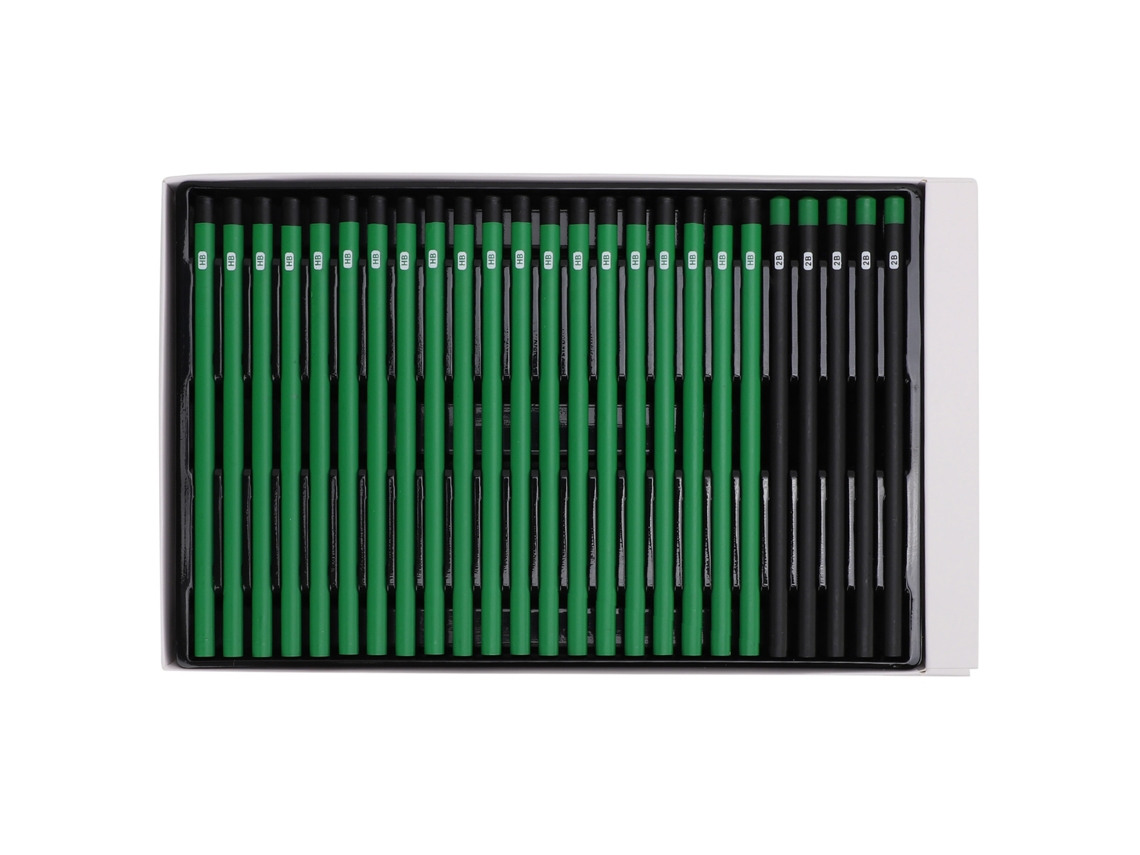 Lápis De Escrita Preto (20 Lápis Hb E 5 Lápis De Grafite 2b) Para Crianças, Estudantes, Adultos, Artistas, Desenho E Esboços.