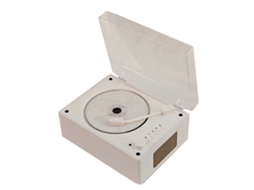 Leitor De Cd Retrô Recarregável, Compatível Com Cd, Bt, Usb, 3,5 Mm E Aux, Portátil, Com Bluetooth 5.0.