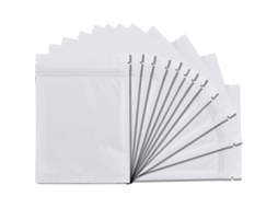 2026 bolsas Herméticas Reselláveis de Mylar Mate Preto para Armazenamento de Alimentos 7,5x10 Cm 100 Unidades