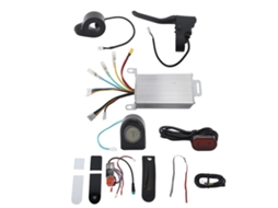 Kit Controle Eletrônico Scooter 36v 350w com Painel Display Acelerador Freio Luzes Xiaomi