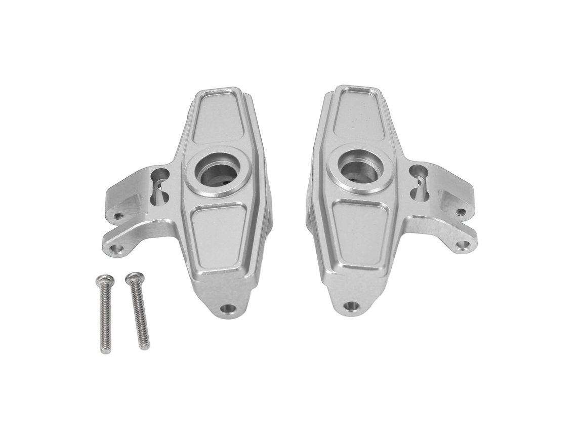 Bloque De Roda De Alumínio C Hub Carrier Para Caminhão Off Road Ud1002 Sg1002 1/10 Rc Prata
