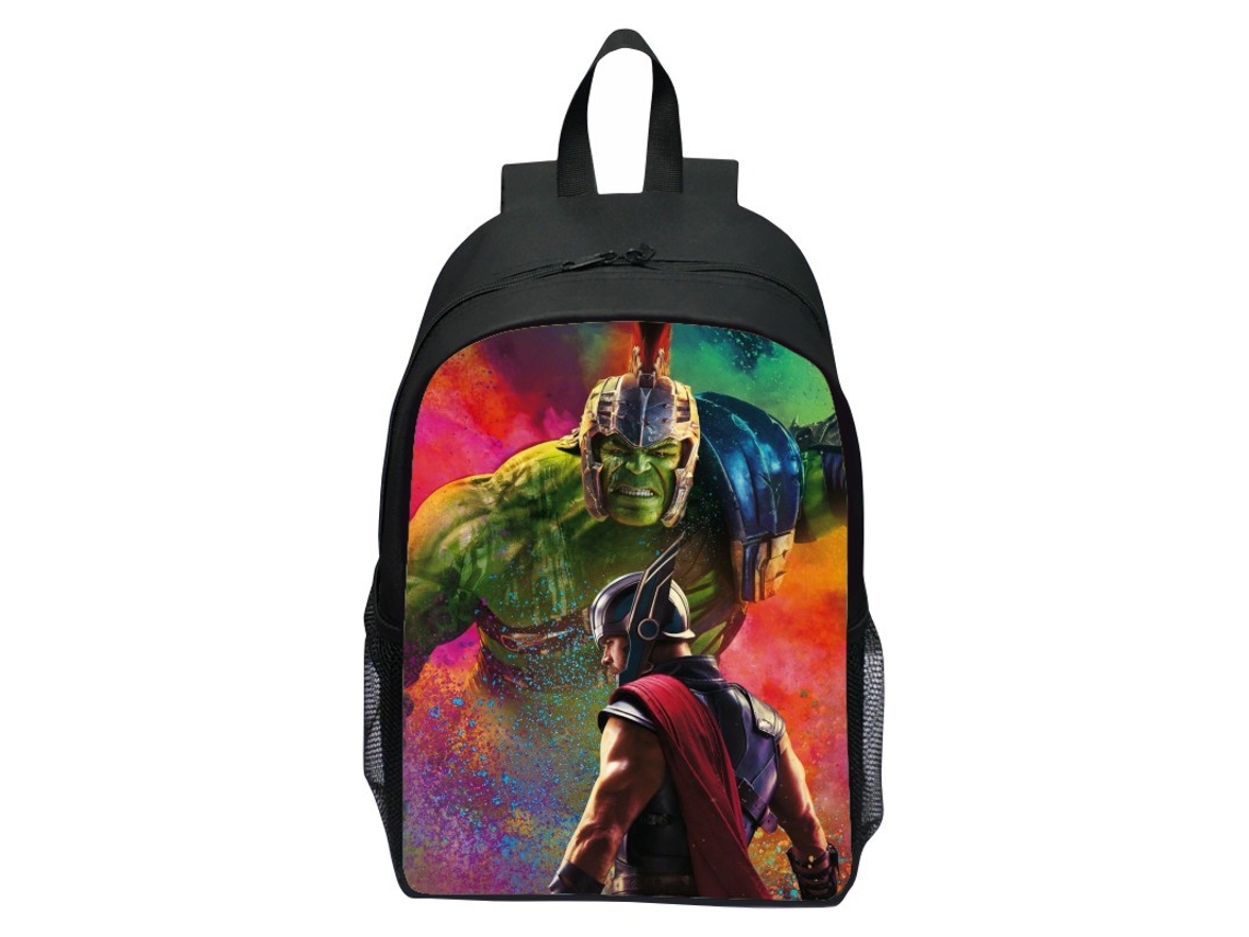 Mochila Dos Vingadores, Hulk E Superman Para O Ensino Fundamental - 40 Cm (16 Polegadas)