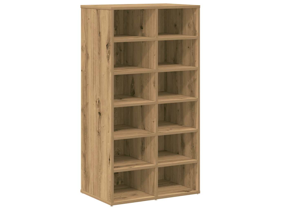 Shoe Rack, Shoe Racks Vidaxl Marrom Madeira Processada (n/a)