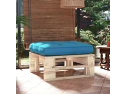 Vidaxl Otomana De Paletes Para Jardim Pinho Impregnado