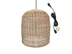 Candeeiro LUMISKY Giacomo (Fibras Naturais - Bege - 40 x 45 cm)