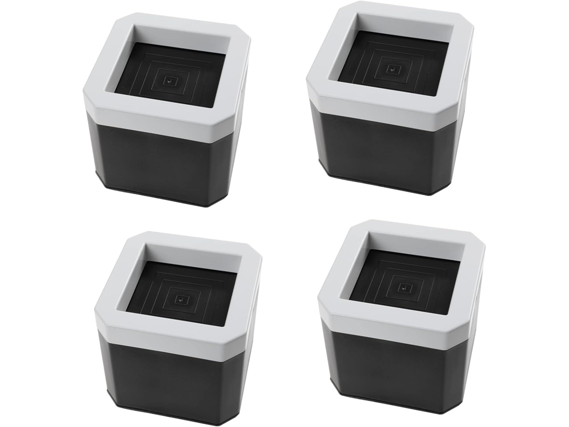Magiclulu Jogo De 4-tapetes Antiderrapantes Resistentes Para Elevar Móveis, Camas E Mesas, Protegendo O Piso