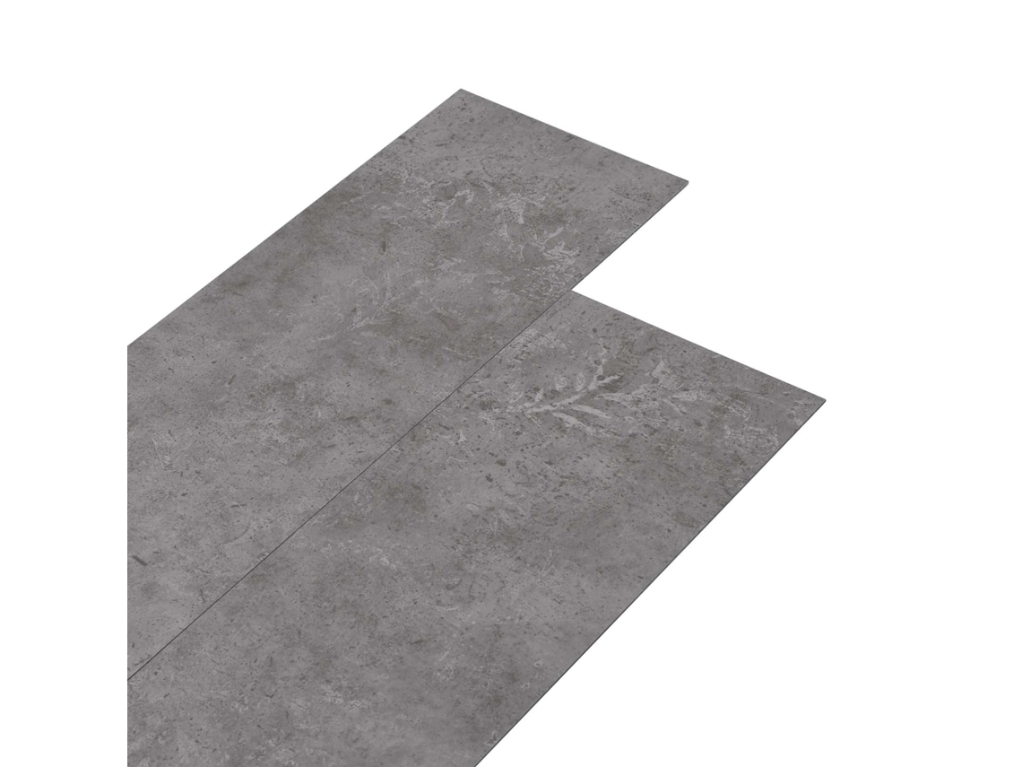 Vidaxl Pranchas De Piso Pvc Autoadesivas 30,5 X 61 Cm 28 Pcs Pvc