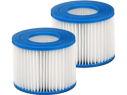 Hot Tub Filter, Bestway Filter Replacement 2 Pack Filters, Pool Filter Pool Tub Accessories_glo