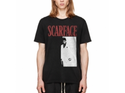 Rockinstone Scarface Movie Meng Black Adult T-shirt Size:m