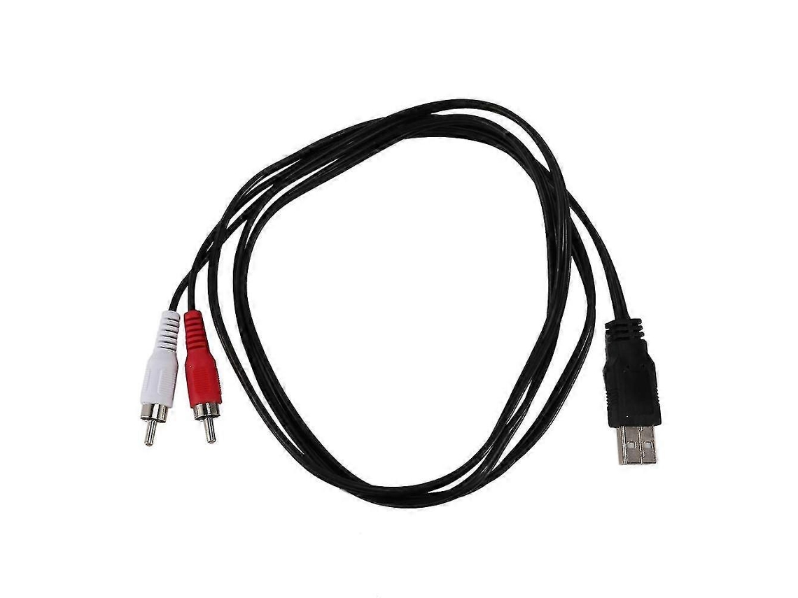 Cabo Usb a Rca 1,5 M, Adaptador Áudio e Vídeo AQUAFORGE