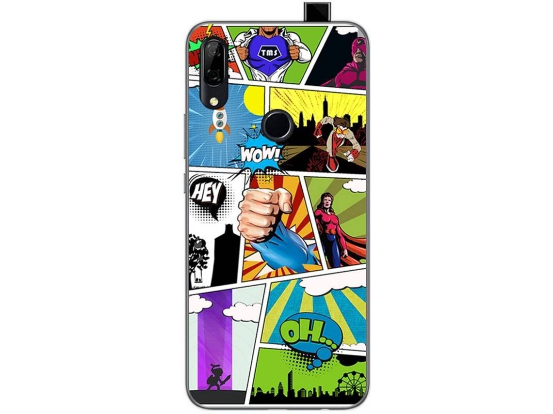 Capa Huawei P Smart Z TUMUNDOSMARTPHONE Comic Multicor