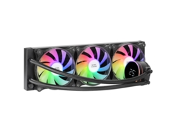 Refrigeração Líquida Aio Tdp 600W MARS GAMING Ml-Lcd360 3X Ventoinha Fdb Argb Tela Lcd Preto