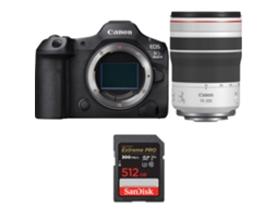 Eos R5 Mark Ii + Rf 70 200mm F/4 L Is Usm + 1 Sandisk 512gb Uhs ii 300mb/s + Ebook “20 Dicas para Fotos Que Impressionam” CANON