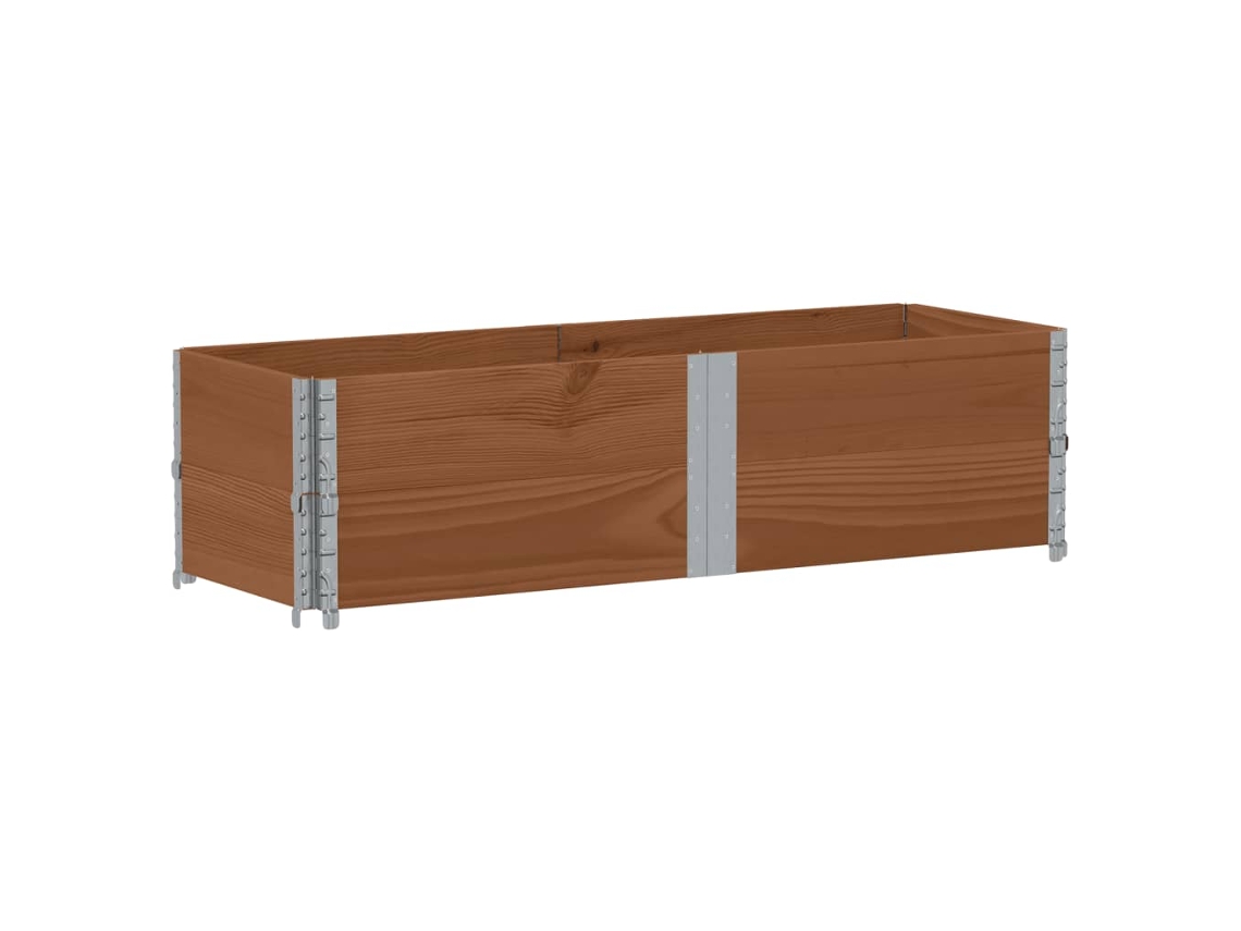 Garden Planter, Garden Planters Vidaxl Marrom Madeira De Pinho (150 X 50 X 41 Cm)