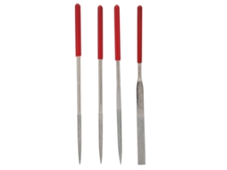 Lixas Manuais Multifuncionais Joias Madeira Metal 4 Peças