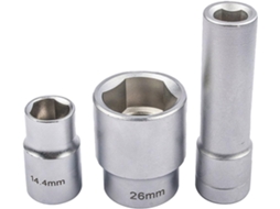 Conjunto De Soquetes Triangulares Para Moldagem Por Injeção, Extrator De Porcas Com Múltiplos Dentes E De