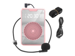 Amplificador de voz portátil para professores com microfone e fones de ouvido, alto-falante recarregável para treinamento, Slowmoose Tour