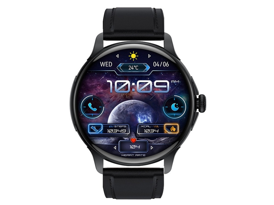 Smartwatch com chamadas Bluetooth, controle de voz, contadores de relógio personalizados, atualizações meteorológicas e reprodução de música Bestvite