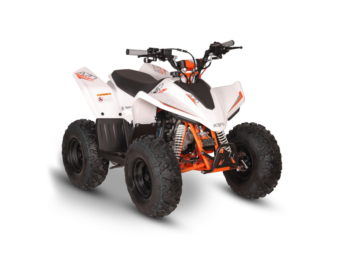 Moto 4 Térmico Para Crianças Kayo A70 70cc,branco