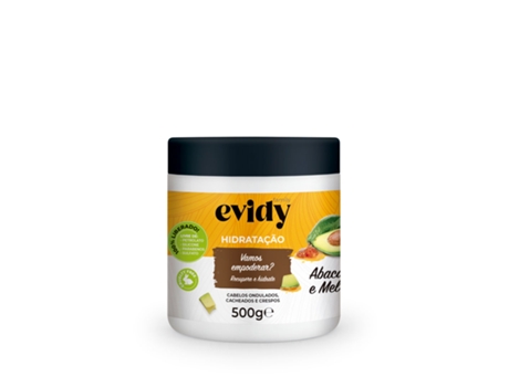 Abacate e Mel Máscara 500Ml EVIDY FAMILY