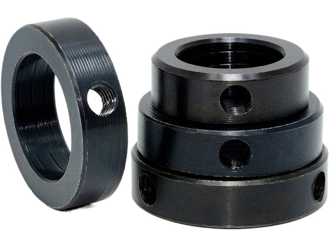 Colar De Eixo Guia Linear, Aço Anodizado, Diâmetro, Localizador,