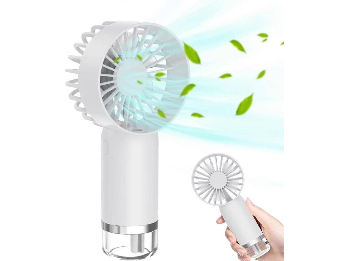 Ventilador Portátil Com Função De Névoa - 3 Velocidades