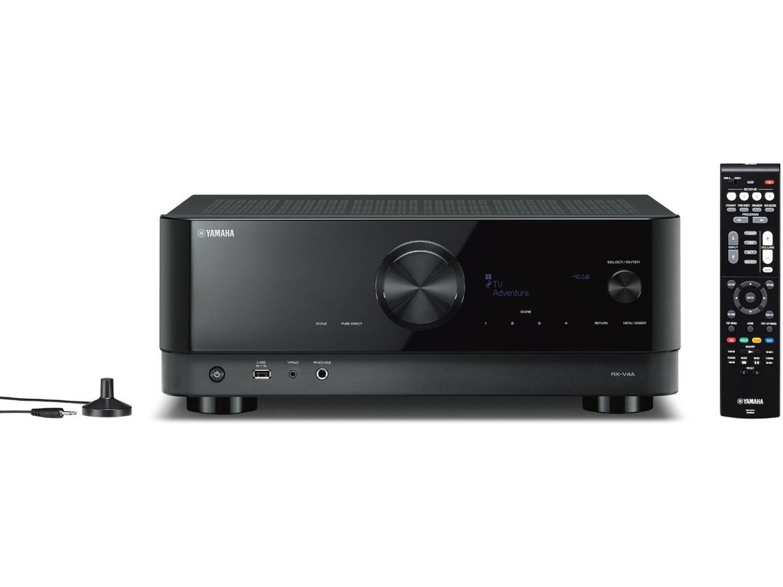 Recetor AV YAMAHA RX-V4A (5.2 - Preto)