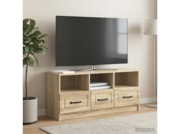 Vidaxl Gabinete para Tv com Gaveta Carvalho Sonoma 102 X 34,5 X 47 Cm