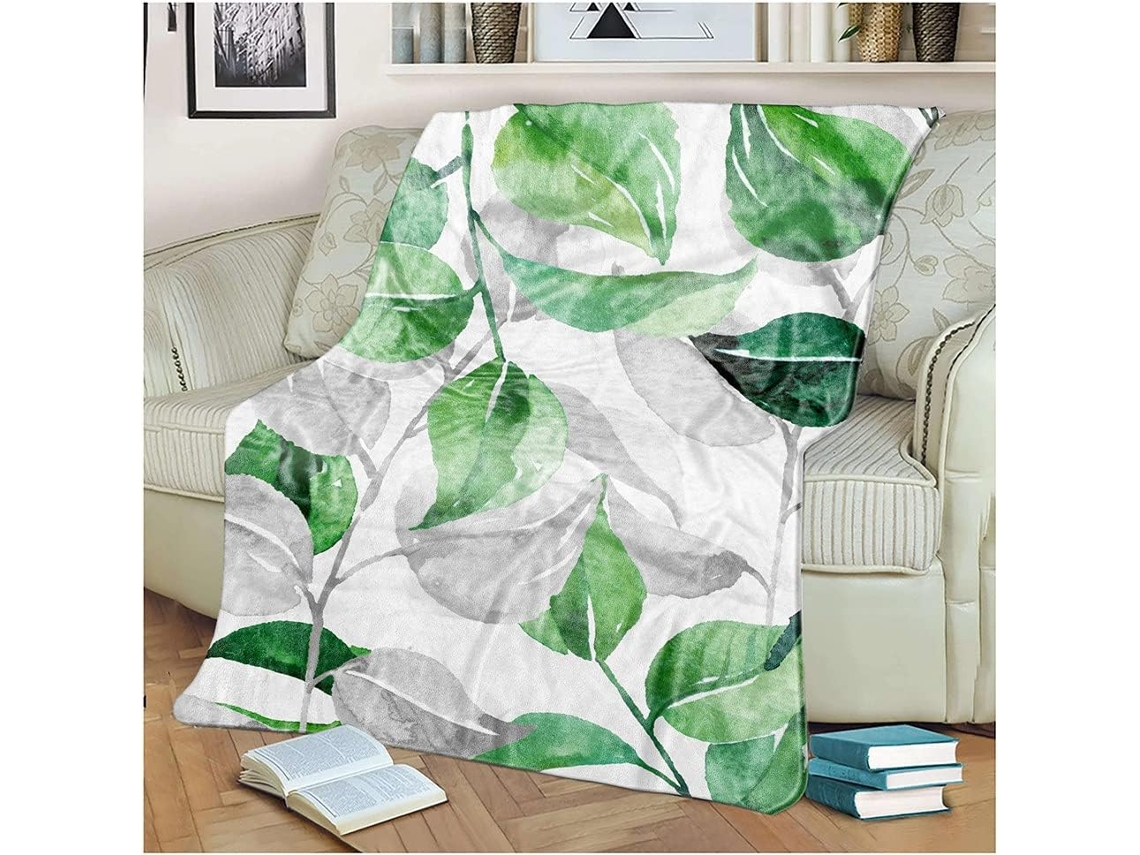 Manta de Verão Macia e Fofa Fansu em Flanela Microfibra 3d para Sofá Cama Mantém o Corpo Aquecido no Inverno a