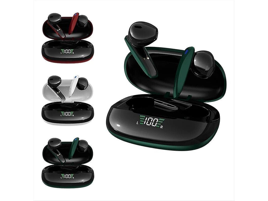 Fones De Ouvido Para Jogos Tws Bluetooth 5.1 Com Tela Led, Fones De Ouvido Estéreo Esportivos Sem Fio Ly Ebike