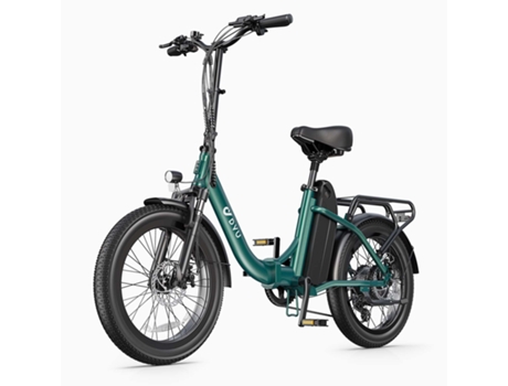 Bicicleta Elétrica Dyu C9 Para Adultos, 20 Polegadas, Bateria De 48 V E 15,6 Ah