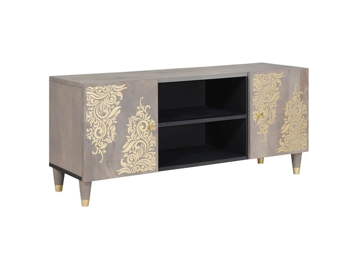 Vidaxl Gabinete Para Tv Cinzeto 105 X 33 X 46 Cm