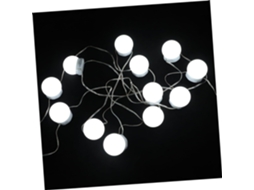 Luz noturna de LED para banheiro com intensidade ajustável e movimento.